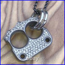 Andy Frankart Afrankart AFK Beezelknuck DFK Nano Pendant & Steel Flame Chain