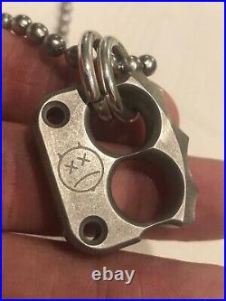 Andy Frankart Afrankart AFK Beezelknuck DFK Nano Pendant & Steel Flame Chain