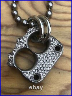 Andy Frankart Afrankart AFK Beezelknuck DFK Nano Pendant & Steel Flame Chain