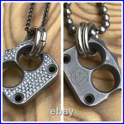 Andy Frankart Afrankart AFK Beezelknuck DFK Nano Pendant & Steel Flame Chain