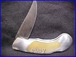 Andy Shinosky Custom Interframe Pearl Folding Knife