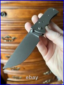 Anthony Griffin Full Custom Hunter Titanium Folding Knife RARE