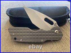 Attention 2 Detail Mercantile MK1 medium Hissatsu Rising Grind Frag Patt. Knife