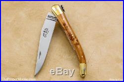 Authentic 9cm Forge de Laguiole Pocket Knife Juniper Best Pocket Knife in th
