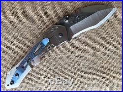 Authentic Dwaine Carrillo Airkat Knives Custom Knife SC250 M5 Scout No Reserve