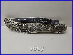 Authentic Laguiole Bougna Pocket Knife Corkscrew