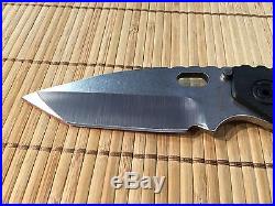 Authentic Strider Knives SMF CC US Flag Black G10 CPMS30V Tanto