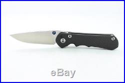 B005106A Small Custom Chris Reeve Inkosi Folding Knife S35VN Blade Carbon Handle