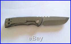 B005110ShipFromChina Chaves Clone Folding Tactical Knife D2Blade Titanium Handle