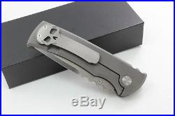 B005117 Samier Clone Chaves Redencion Tactical S35VN Blade Titanium Handle Knife