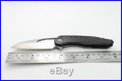 B005125 Marfione Clone Custom Sigil S35VN Blade Carbon Titanium Handle EDC Knife