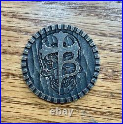 BORKA BLADES CHALLENGE COINS Numbers 28 and 45