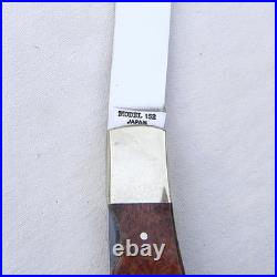 BROWNING Japan 1994 24K gold plated mod 152 lockback 1 of 5000, walnut case, COA