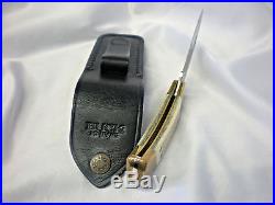 BUCK 110 USA Stag Handle Lock-Blade Knife BOS S30v Custom Shop