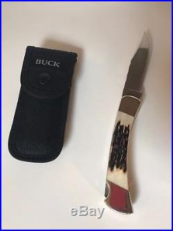 BUCK 110 knife Customized with Canadian Rocky Mountain Elk antler
