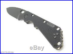 BUCK 889 STRIDER LOGO BLACK BLADE & HANDLE TACTICAL FOLDING POCKET KNIFE 2011