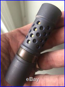 Barrel Tactical Torch Flashlight Purple Ano Pimp Job by Justin Koch Tools