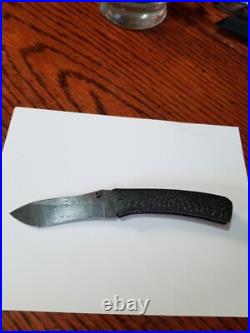 Beautiful Custom Doc Shiffer Folding Knife