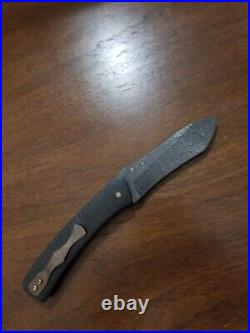 Beautiful Custom Doc Shiffer Folding Knife