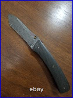 Beautiful Custom Doc Shiffer Folding Knife