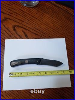 Beautiful Custom Doc Shiffer Folding Knife