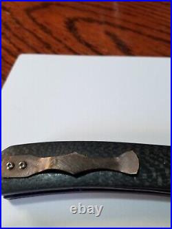 Beautiful Custom Doc Shiffer Folding Knife