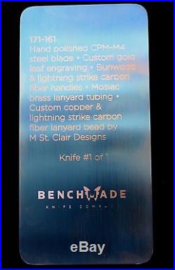 Benchmade 2016 Blade Show Tribute Knife Osborne Chopper 1/1