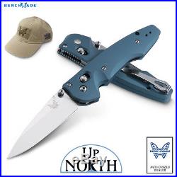 Benchmade 477-1 EMISSARY 3.5 Axis-Assist Knife S30V Modified Drop-Point FREE HAT
