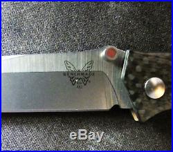 Benchmade 482 Megumi Nakamura Folding Knife withCarbon Fiber & Nak-Lok, USA