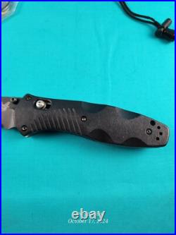 Benchmade 583SBK Barrage looks/feels brand new, No additional blade w this price