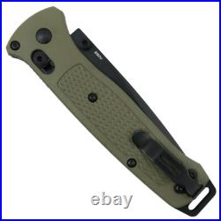 Benchmade Bailout Ranger Green Black Tanto Folder Knife, 537BK-06