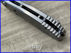 Benchmade Griptilian 550 Titanium Frag Stone Washed