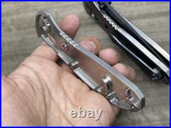 Benchmade Griptilian 550 Titanium Frag Stone Washed
