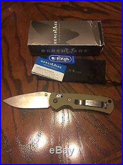 Benchmade Ritter Large Griptilian M390 With Applied Weapons Tech Custom Scales
