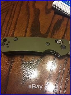 Benchmade Ritter Large Griptilian M390 With Applied Weapons Tech Custom Scales
