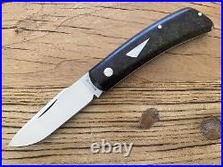 Birdvis Knives Lancaster Slipjoint Westinghouse Rag Micarta (2.75 Satin)