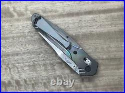 Black Rainbow flamed Zirconium Scales for Benchmade 940 Osborne