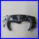 Black & Silver Vampire Spring Assisted Knife Black Plain