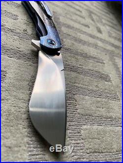 Black Snow Customs Folder Knife Handmade Custom Folding Knives Wow