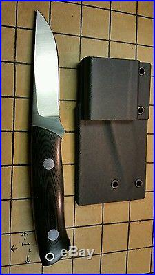 Bob Dozier Custom K-7 Slim Outdoorsman Knife with the original sheath