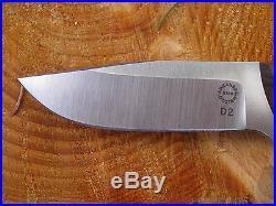 Bob Dozier K1 General Utility knife, walnut scales, new from maker