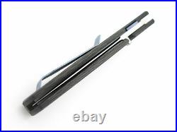 Bob Dozier Thorn Custom D2 Carbon Fiber Titanium Linerlock Folding Pocket Knife
