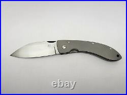 Bob Lum Custom Large Chinese Folder Titanium Handle Very Rare