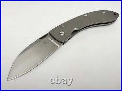 Bob Lum Custom Large Chinese Folder Titanium Handle Very Rare