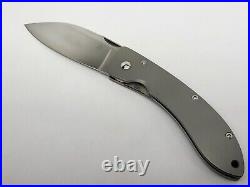 Bob Lum Custom Large Chinese Folder Titanium Handle Very Rare