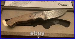 Boker 2008 496/999 Damast Damascus 300 Layers Folding Knife Solingen Germany