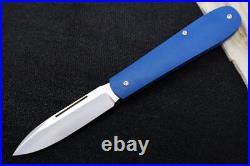 Boker Coffin Jute Slipjoint Denim Blue Micarta Handle / CPM-Magnacut Steel / D Boker Coffin Jute Slipjoint Denim Blue Micarta Handle / CPM-Magnacut Steel / D