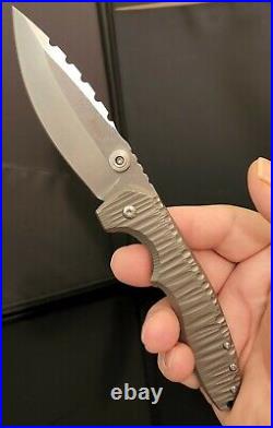 Boker Plus Sulaco Titanium Maramba Frame Lock 01BO034