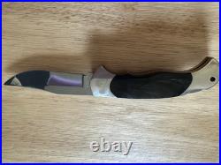 Boker Rosewood Lock Blade Pocket Knife Boker Solingen 440C