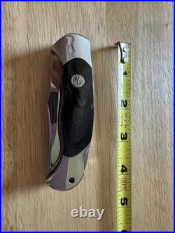 Boker Rosewood Lock Blade Pocket Knife Boker Solingen 440C